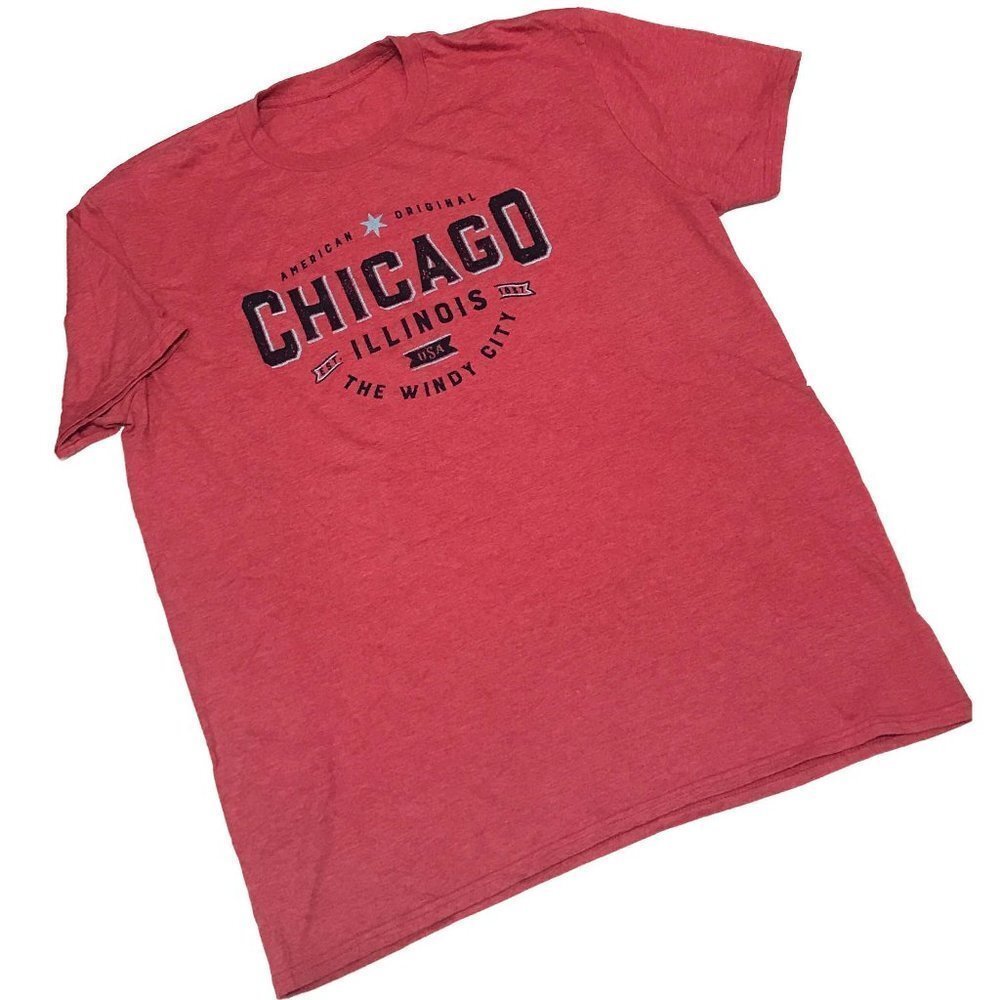 Chicago T Shirt Red XXL NWOT​​